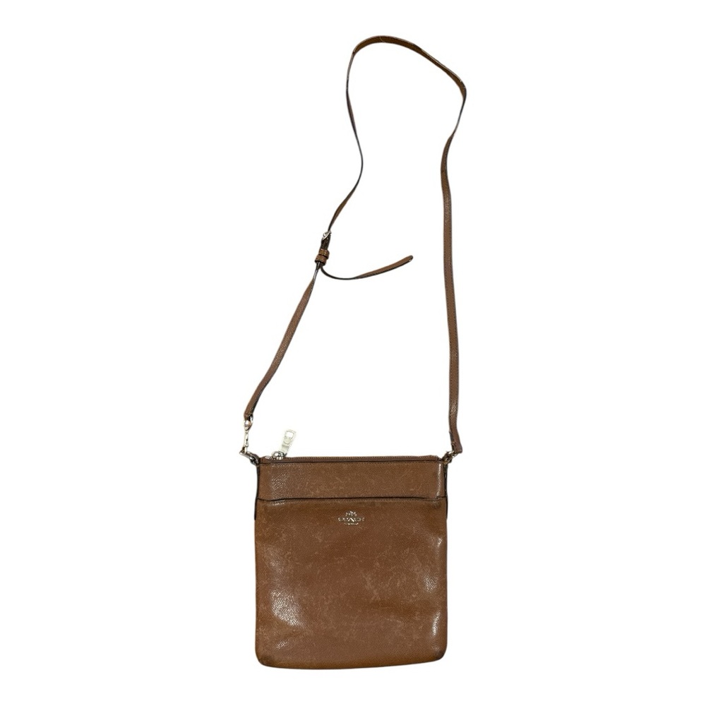 Brown Leather Crossbody Bag